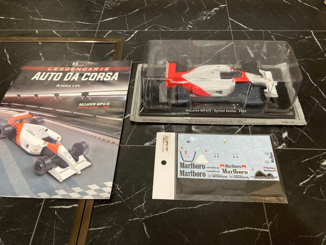 冊子無し　マルボロデカールセット　ビッグスケールF1コレクション　MP4/6