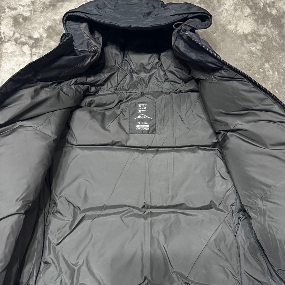 ナンガ オーロラテックス ダウンジャケット ブラック Mサイズ relume