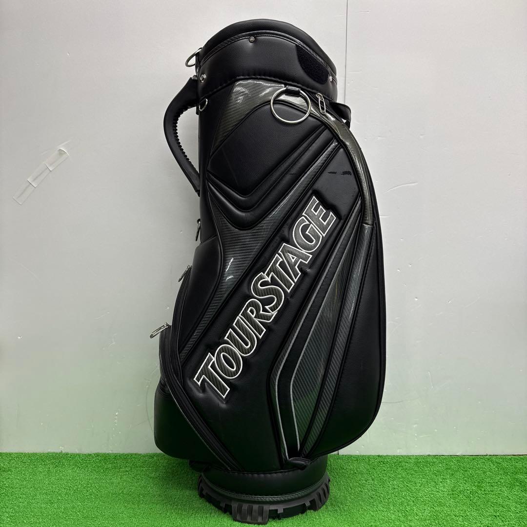 TOURSTAGE ツアーステージ　ゴルフバッグ　9インチ　ブラック　ゴルフ