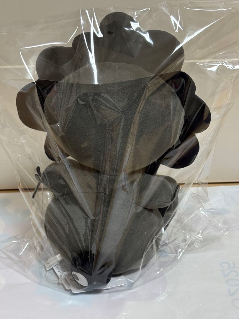 ミャクミャク　お手玉風ぬいぐるみ　黒　Mサイズ　黒ミャクミャク　大阪関西万博