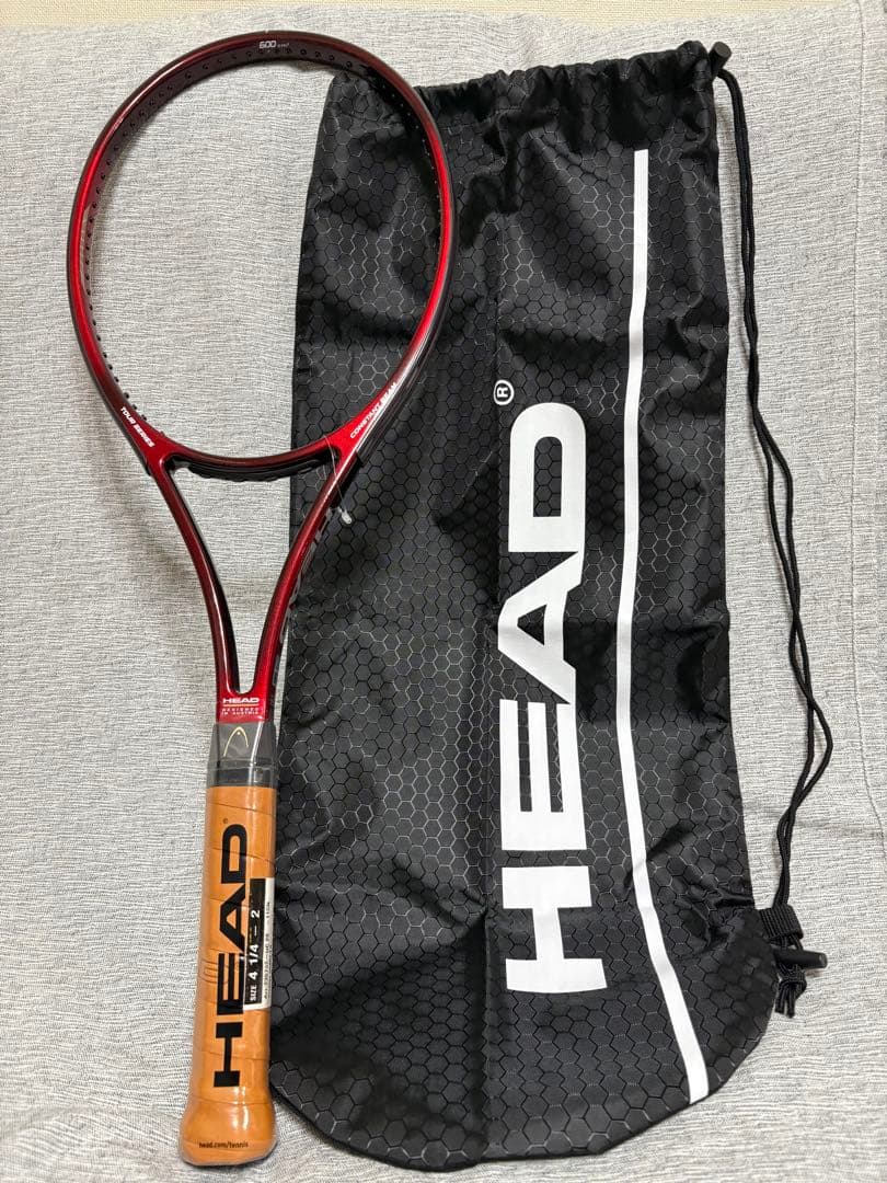 ヘッド プレステージクラシック2.0 硬式テニスラケット　新品　ワインレッド
