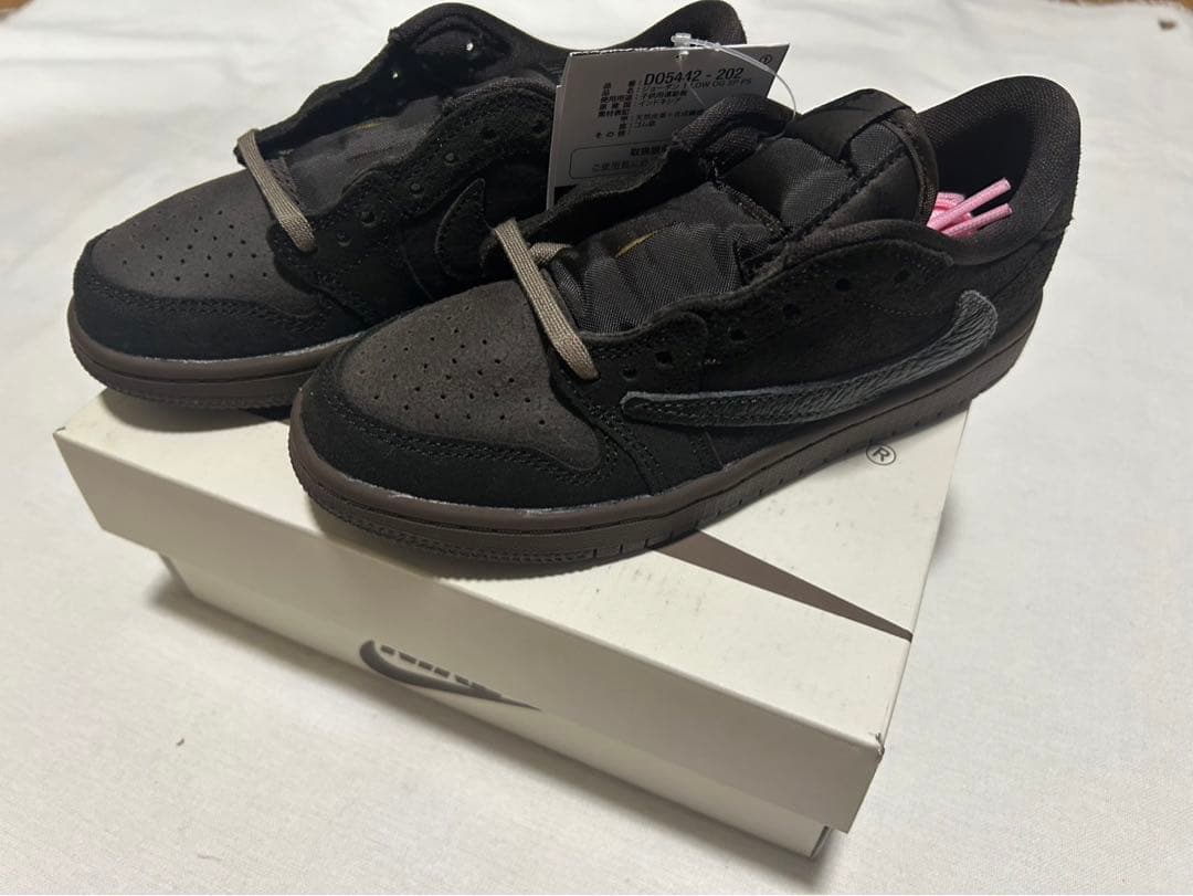スニーカー Travis Scott Nike Air Jordan 1 Low OG SP