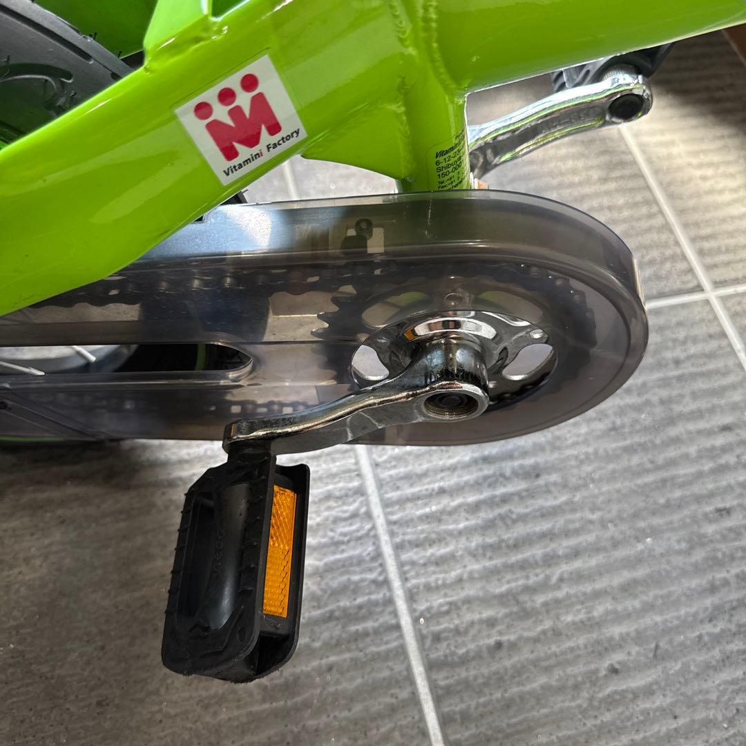 へんしんバイク　黄緑　３－６歳