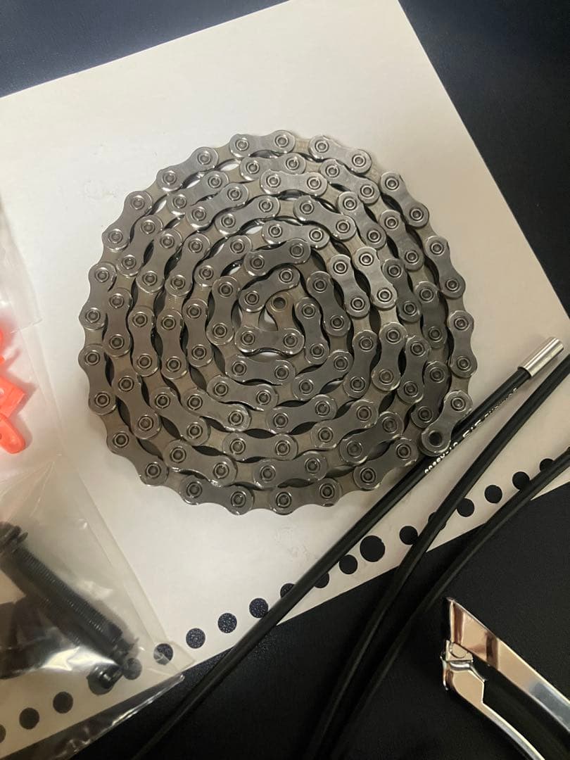 未使用　シマノ　105 r7000 クランク、スプロケなし