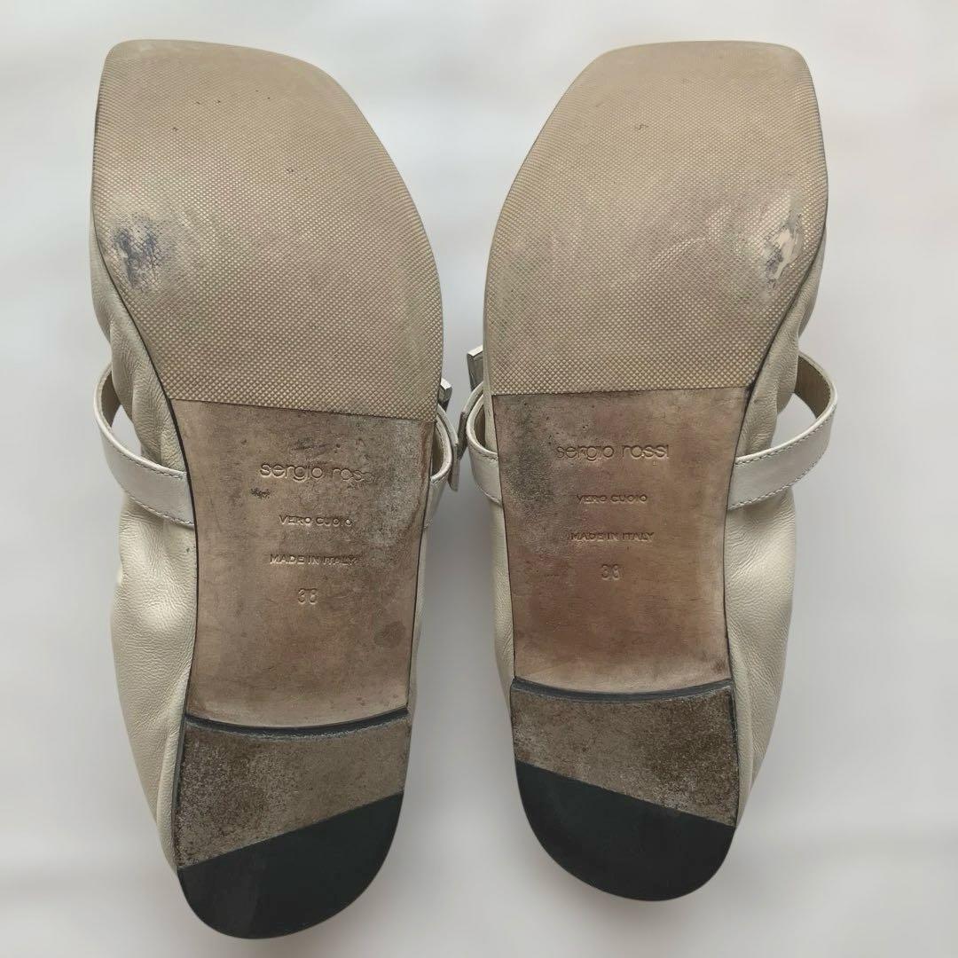 sergio rossi バレエシューズ　38