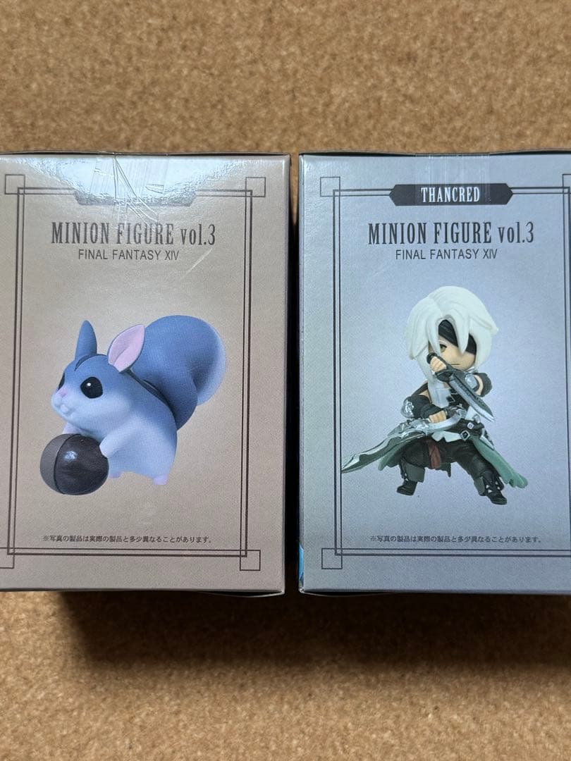 未開封】FF14 ミニオンフィギュア vol.3 サンクレット&ナッツイーター