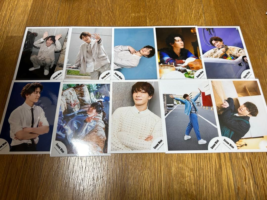 Man 渡辺翔太 公式写真 123枚まとめ売り