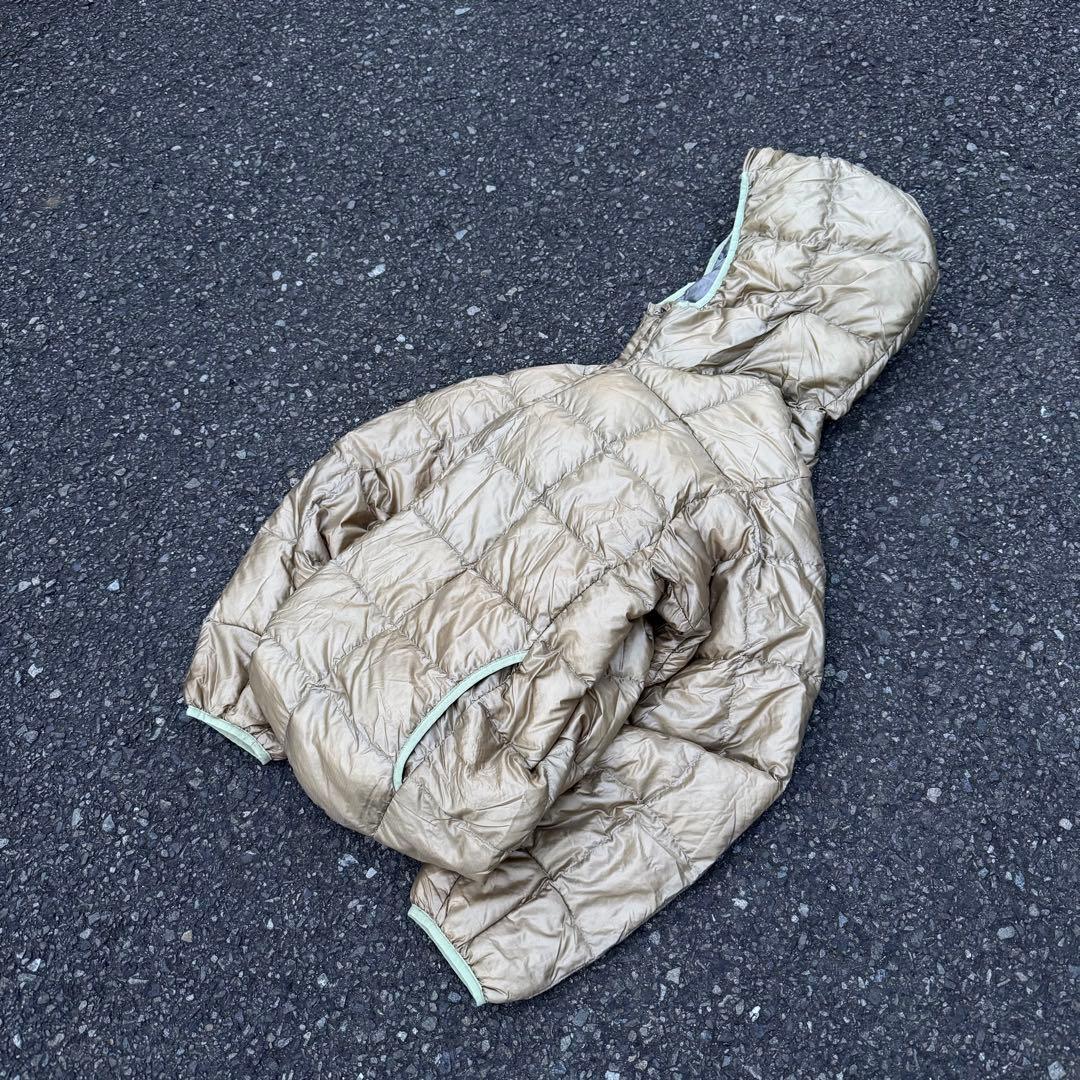 【廃盤品✨】極美品90s mont-bell ダウンジャケット　L ベージュ
