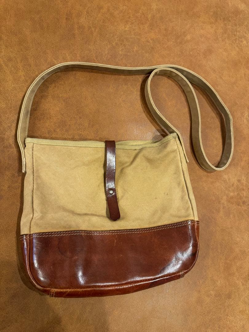 TRUCK PRODUCTS ショルダーバッグ ベージュ/ブラウン