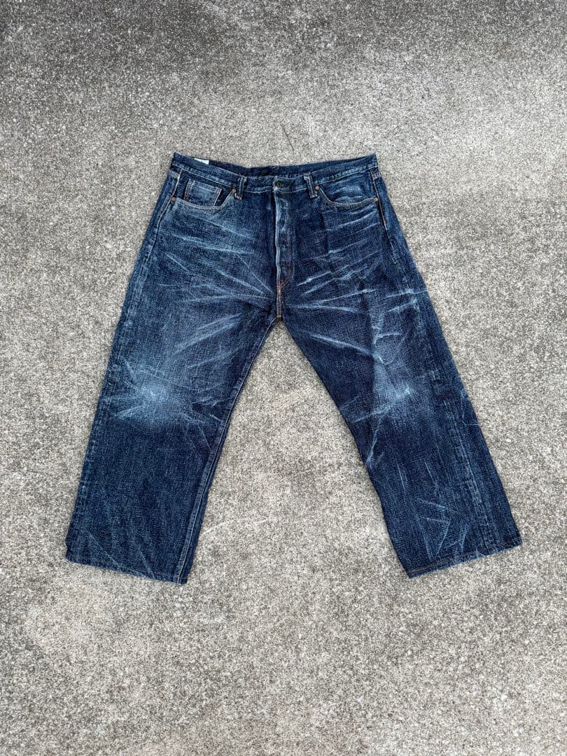 【覚悟】EIGHT-G 803-WW2 デニム W42 L36 濃紺