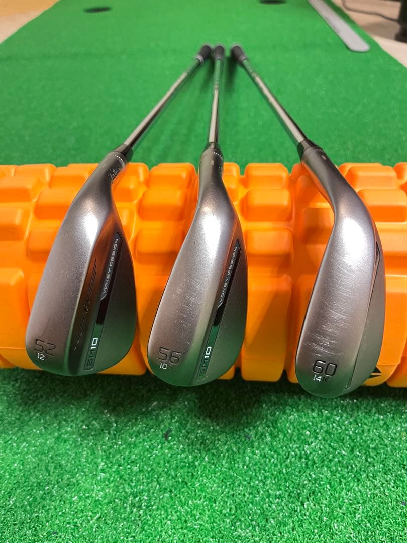 試打のみ　ボーケイ SM10 52F 56S 60K 希少ニッケル