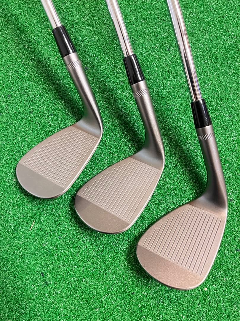 試打のみ　ボーケイ SM10 52F 56S 60K 希少ニッケル