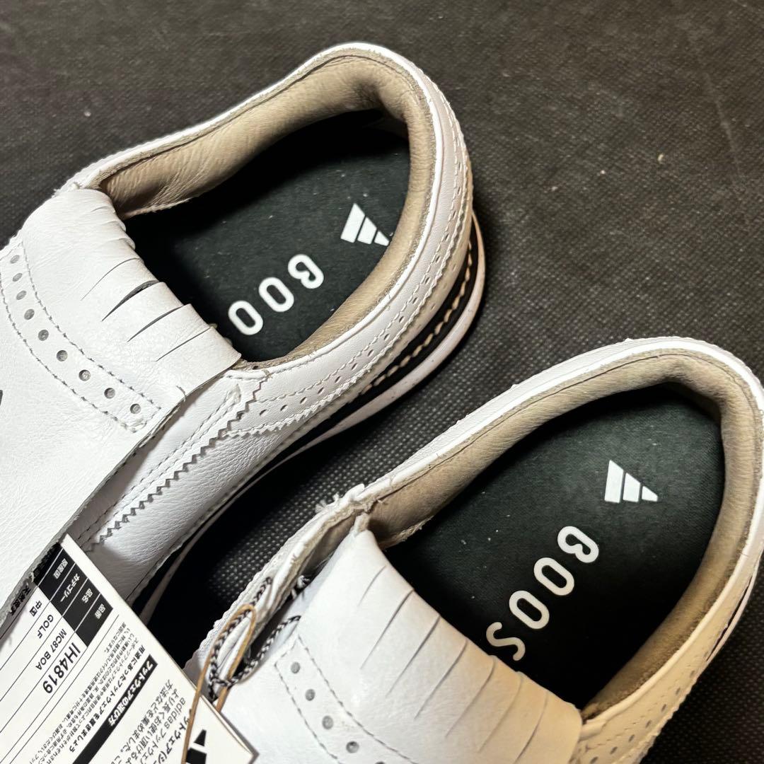 新品 26.5cm adidas Golf MC87 BOA ゴルフシューズ 白