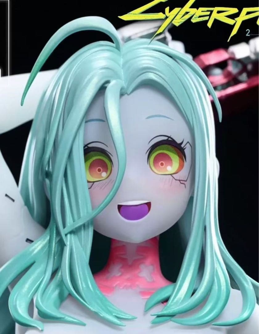 サイバーパンク レベッカ ガレージキット ガレキ スタチュー②