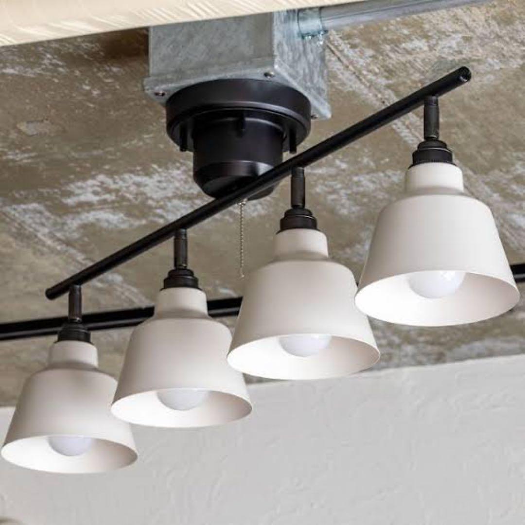 【Wi-Fi対応多色電球入】シーリングスポットライト　白　tc-1005