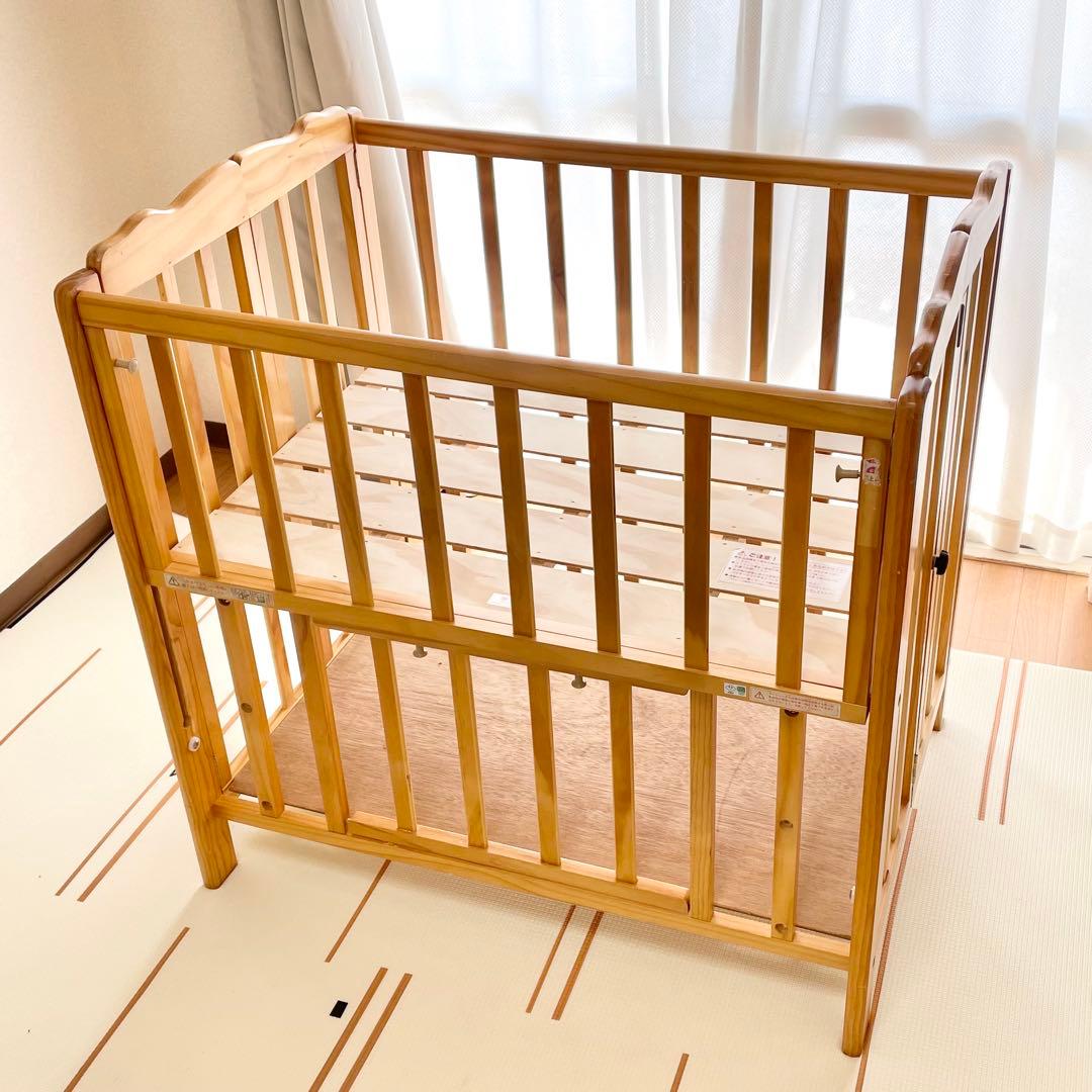 大和屋パタン 折りたたみ ミニベビーベッド