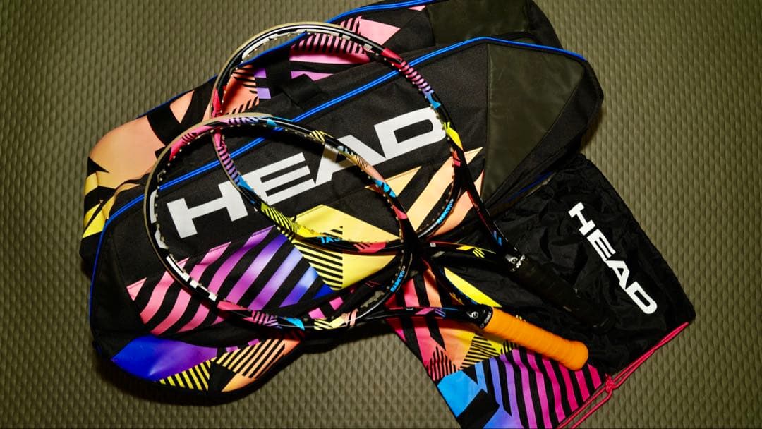 ヘッド グラフィンXT ラジカルMP LTD ２本＋ラケットバッグ他セット