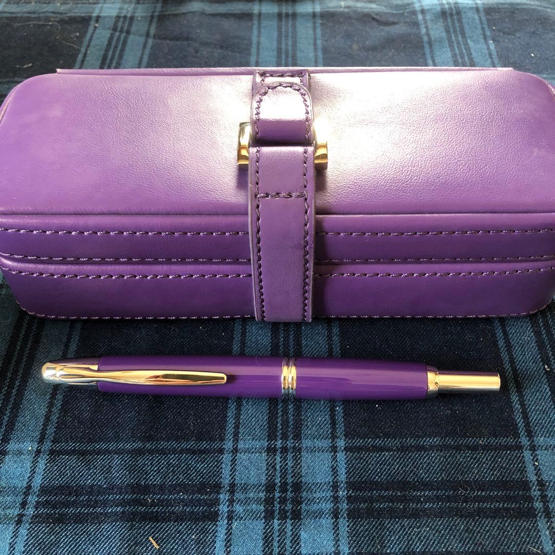 パイロット キャップレス2008年限定万年筆 パープル 中字 Ｍニブ