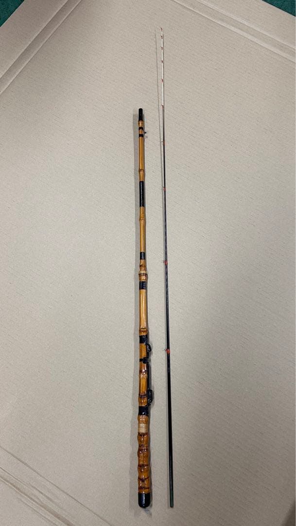筏竿　竹柄