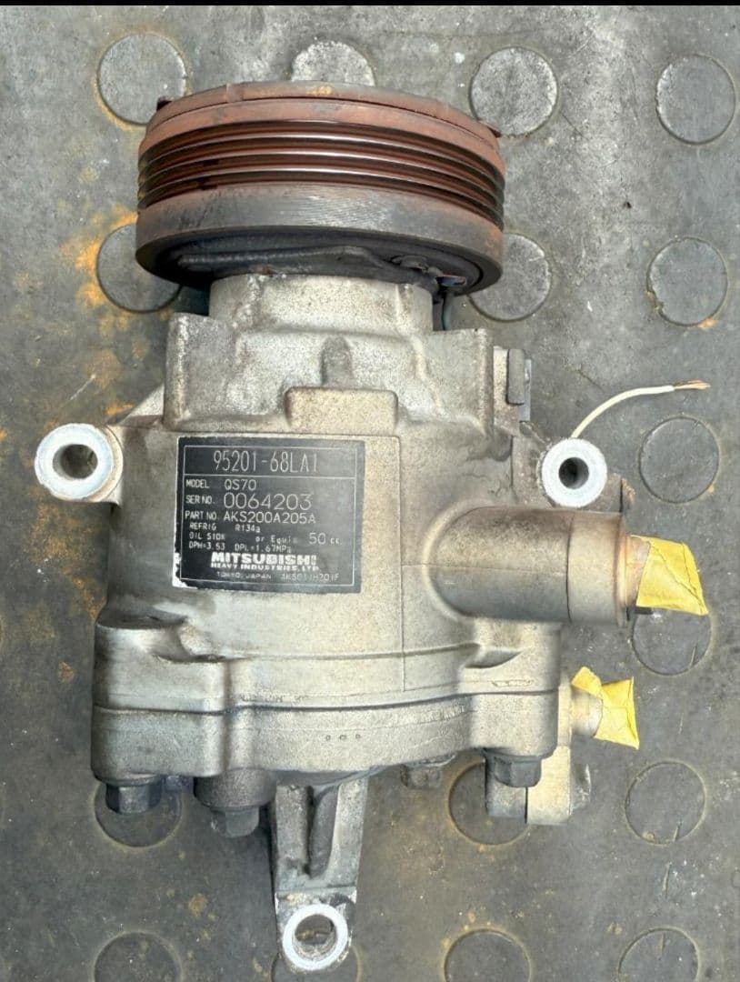 池原　スズキ　ソリオ　MA15S　エアコンコンプレッサー