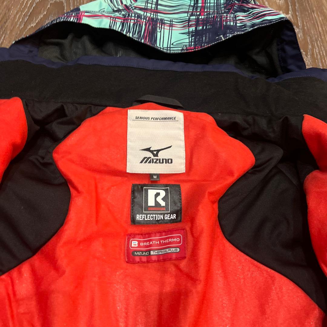 MIZUNO 美品　M スキーウェア　男性　メンズ　ミズノ　防水ジップ