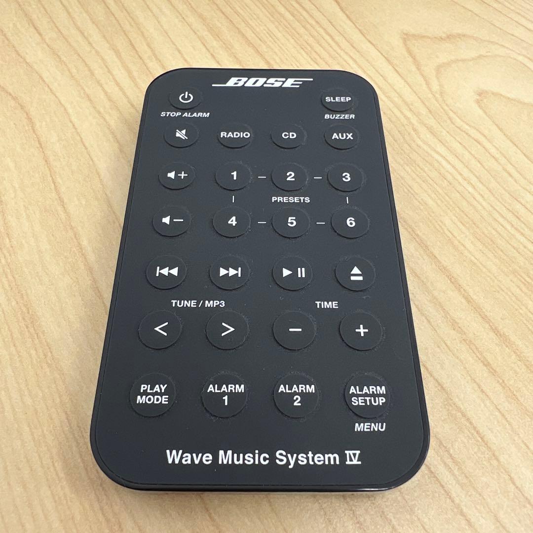 WAVE® music system Ⅳ Bose リモコン、BOSE台付