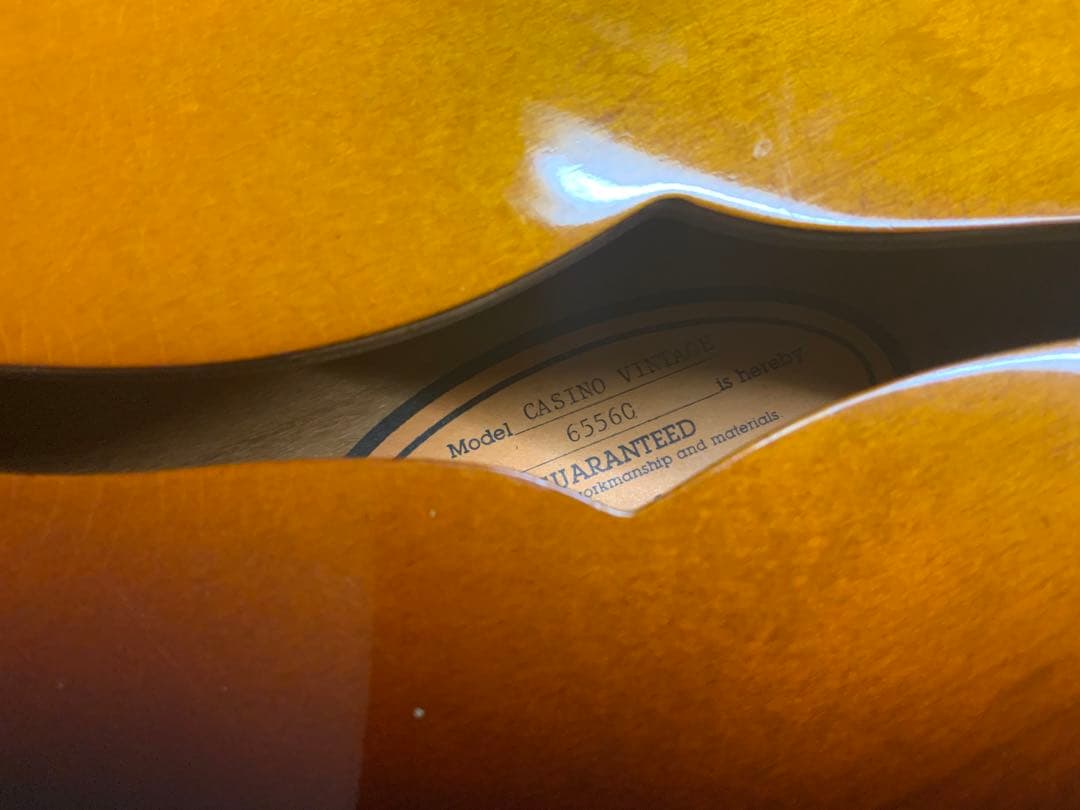 日本製 Epiphone CASINO 5桁シリアル 代理店企画