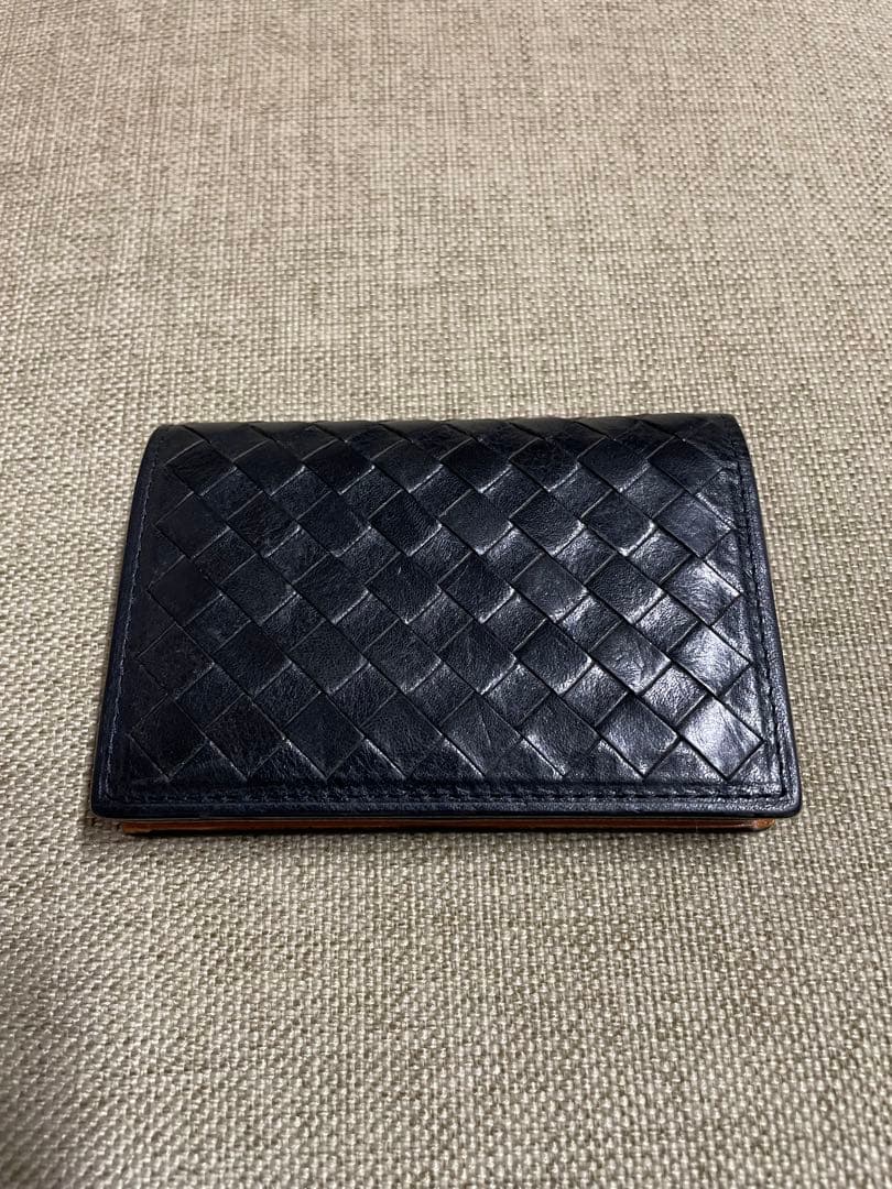 美　COCOMEISTER ブラックレザー 名刺入れ