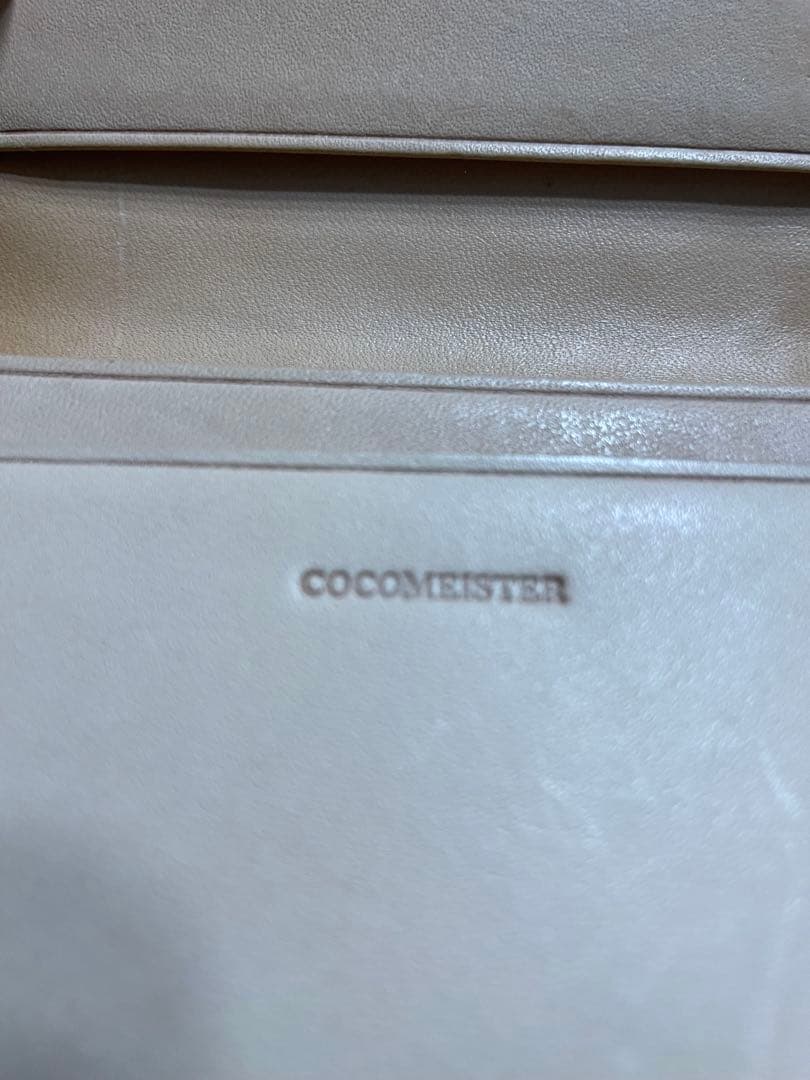 美　COCOMEISTER ブラックレザー 名刺入れ