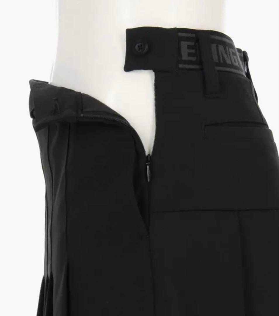 BRIEFING GOLFストレッチ エラスティック プリーツ スカー