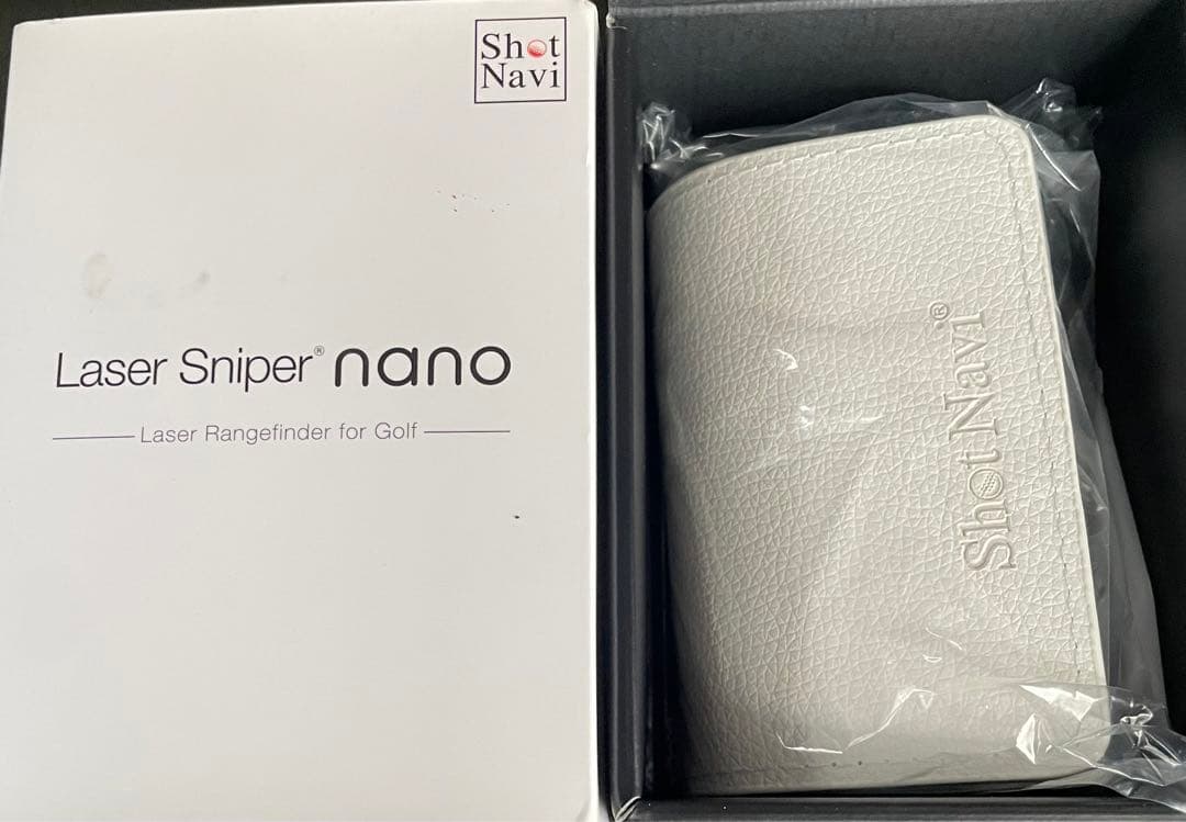 ショットナビ レーザースナイパー ナノ ホワイト