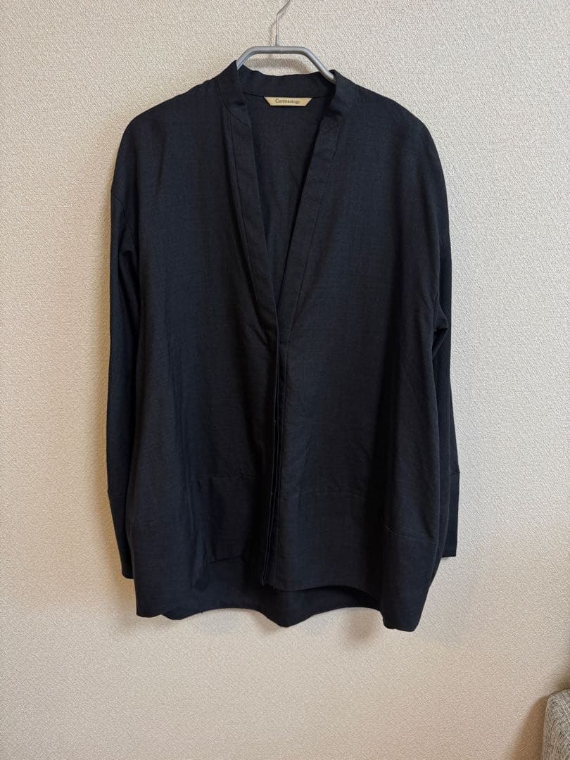 Curensology スフィアボタンブラウス