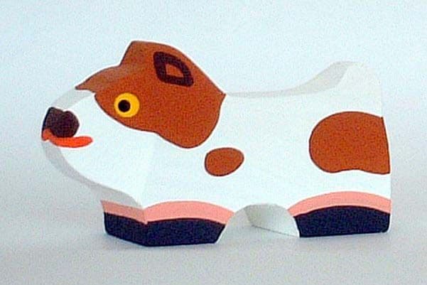 鳥取のえと　信夫工芸店　木工えと人形　十二支セット中