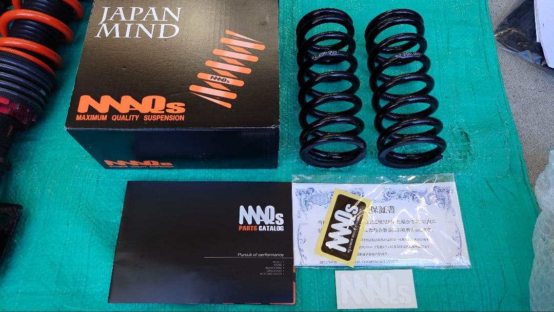 コルトVR ラルグス車高調+MAQSスプリング セット済