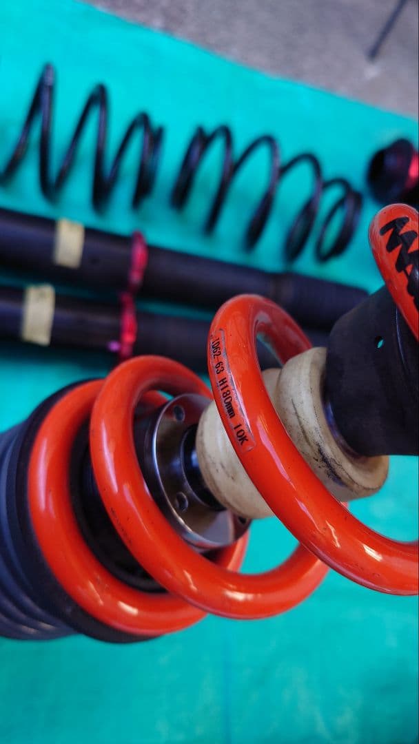 コルトVR ラルグス車高調+MAQSスプリング セット済