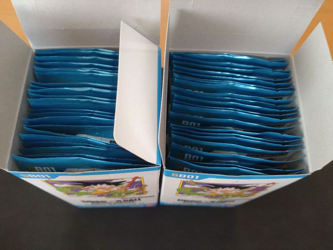 ドラゴンボールスーパーカードゲーム　マンガブースター　テープカット　2BOX