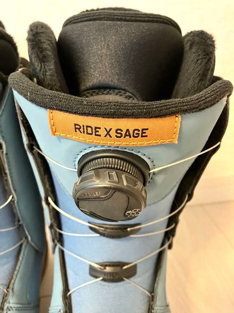 RIDE X SAGE 25.5cmスノーボード　ワイヤーソフトブーツ ライド