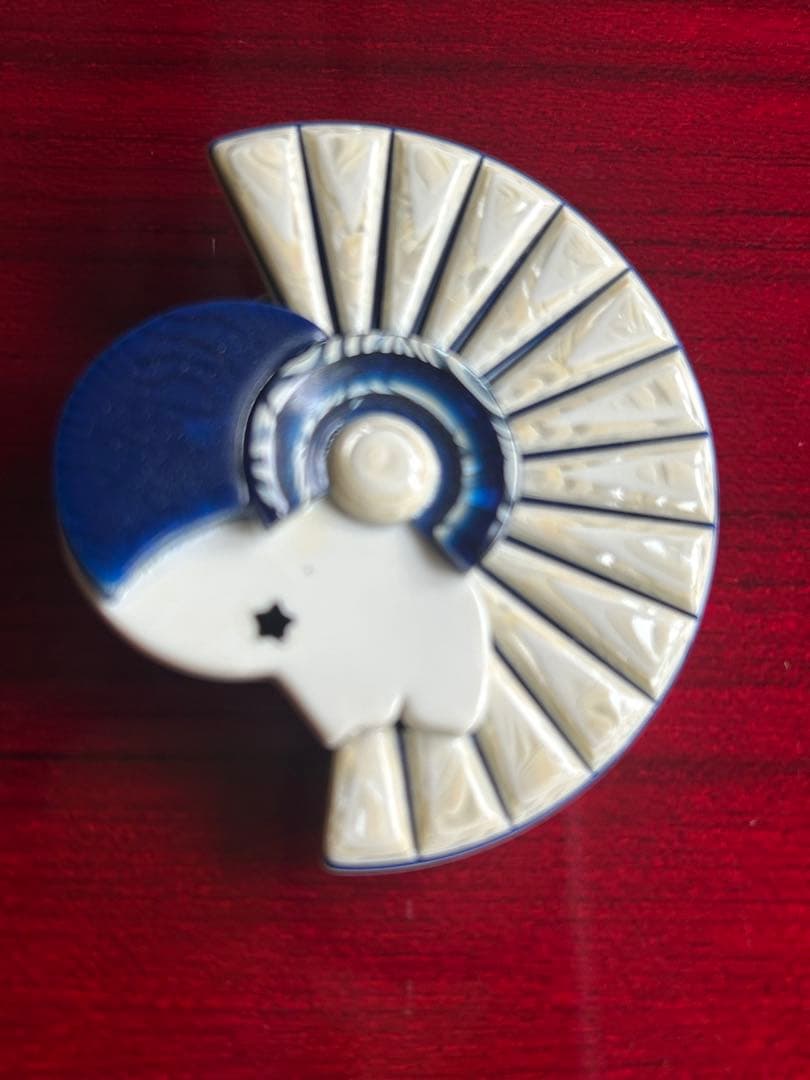 LEA STEN PARIS リアスタンヴィンテージブローチアールデコレディー