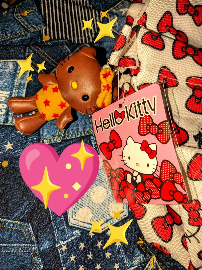 ♡超激レア♡ガングロ♡日焼けキティ♡Ｂチェーン♡ぬいぐるみ♡超激ヴィンテージ商品