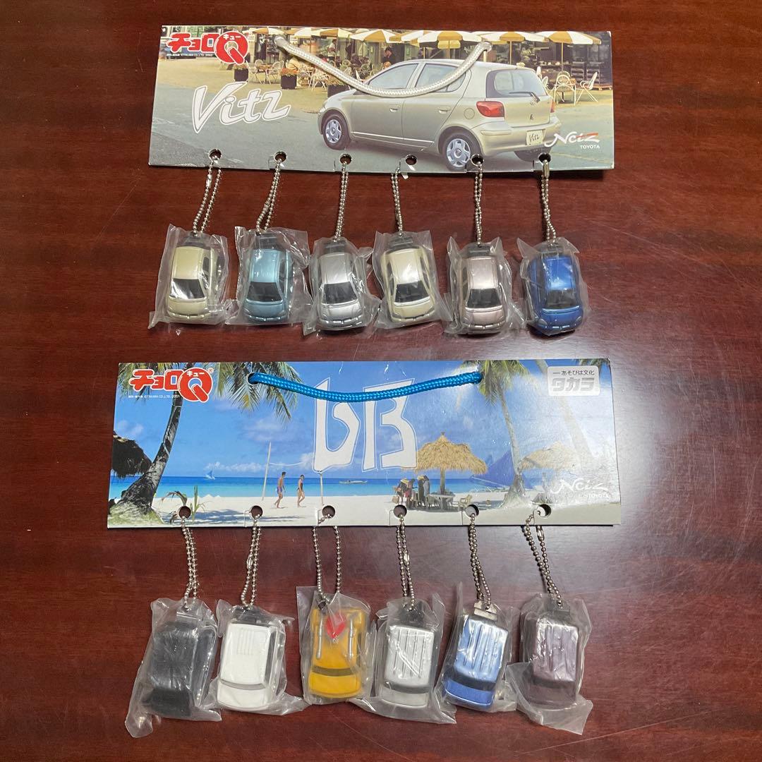 【レアもの】チョロQ（bB含むオープンデッキ・初代ヴィッツ）計10台