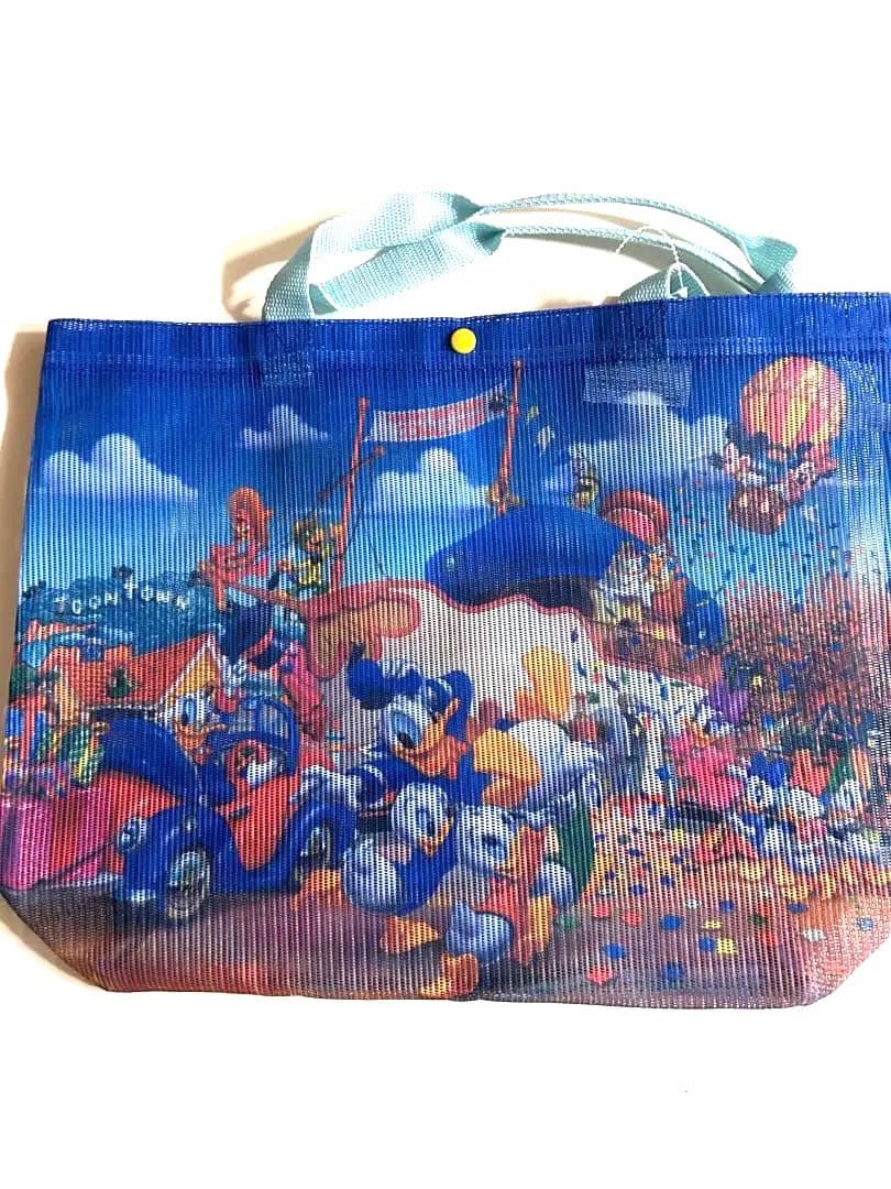 トゥーンタウン ドナルドダック メッシュ トートバッグ