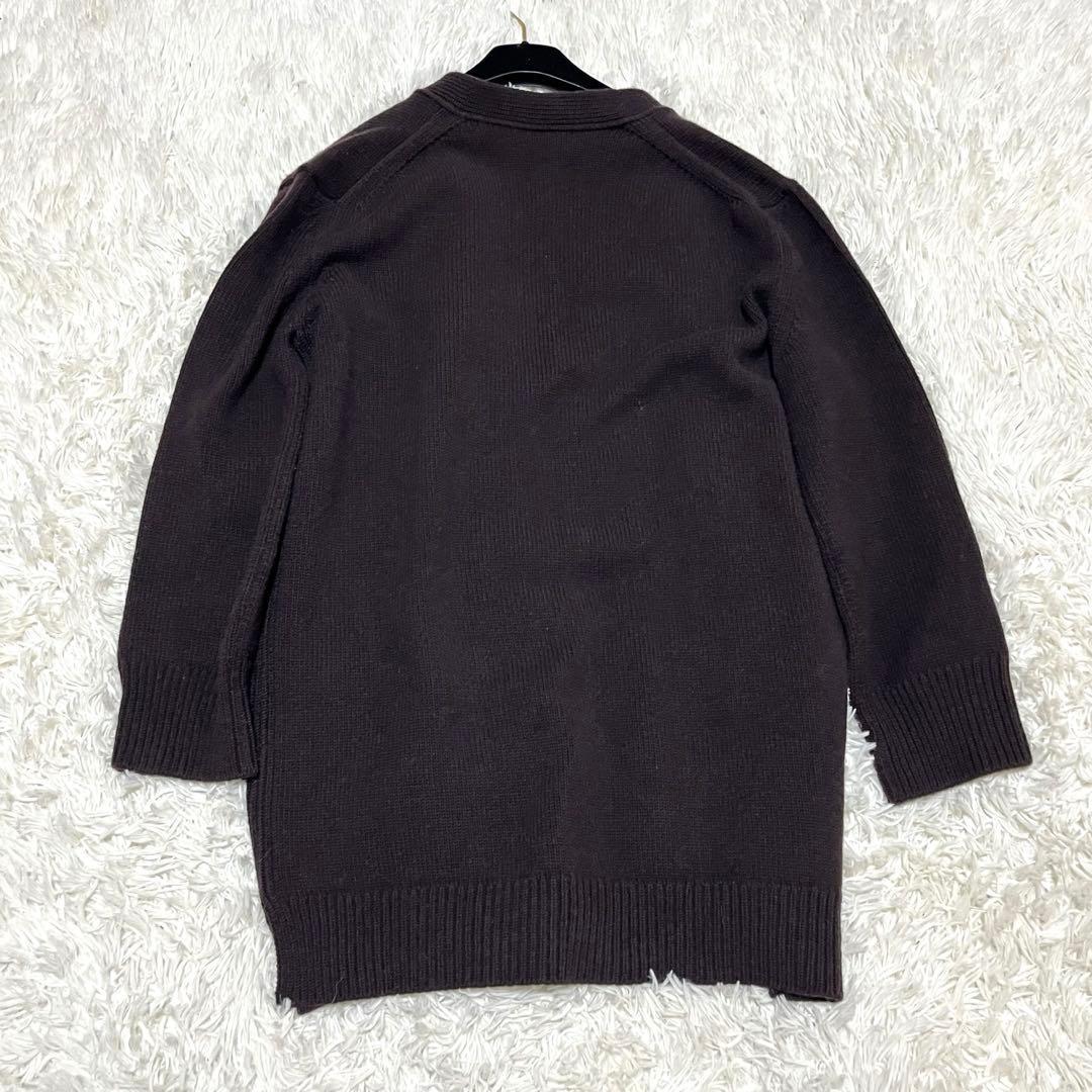 【美品】セリーヌ　ニットカーディガン　フィービー期　カシミヤ混　イタリア製