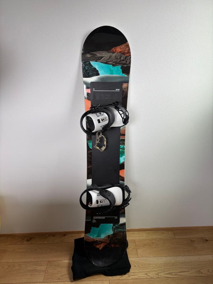 RIDE/SALOMON スノーボードビンディングセット