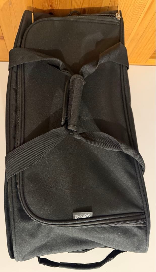 OUTDOOR ボストンキャリー 2輪 ショルダーベルト付 62401 62L