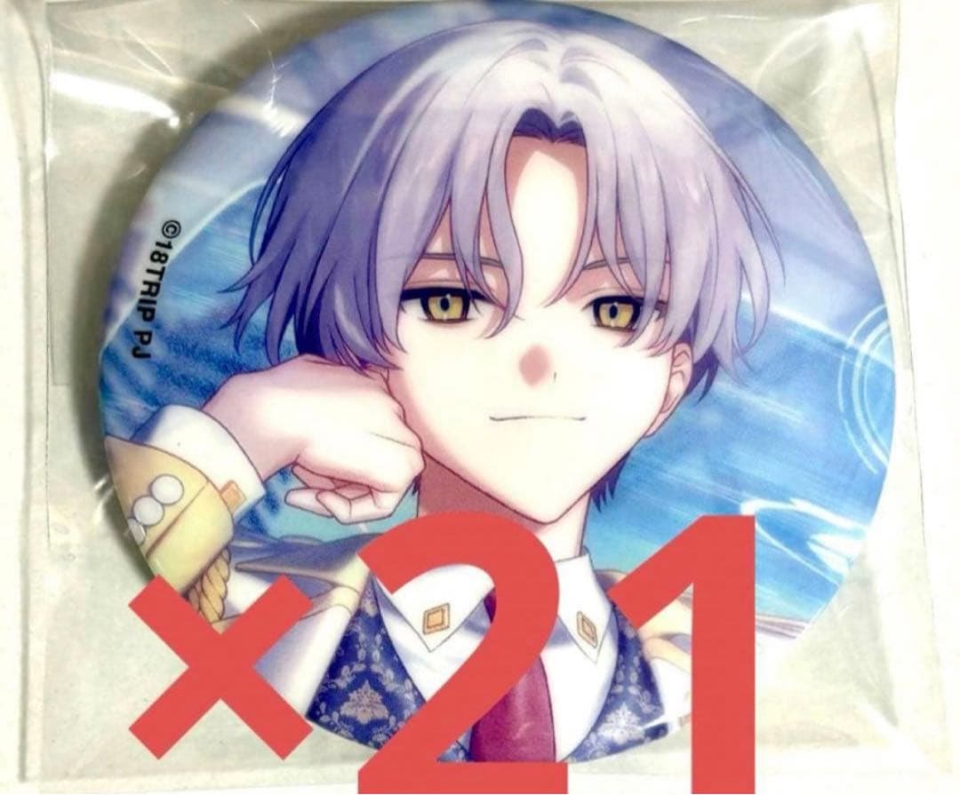 可不可 缶バッジ21点セット