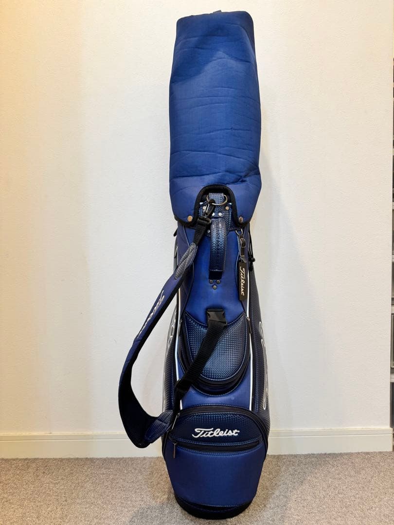 タイトリスト　キャディバッグ　ネイビー