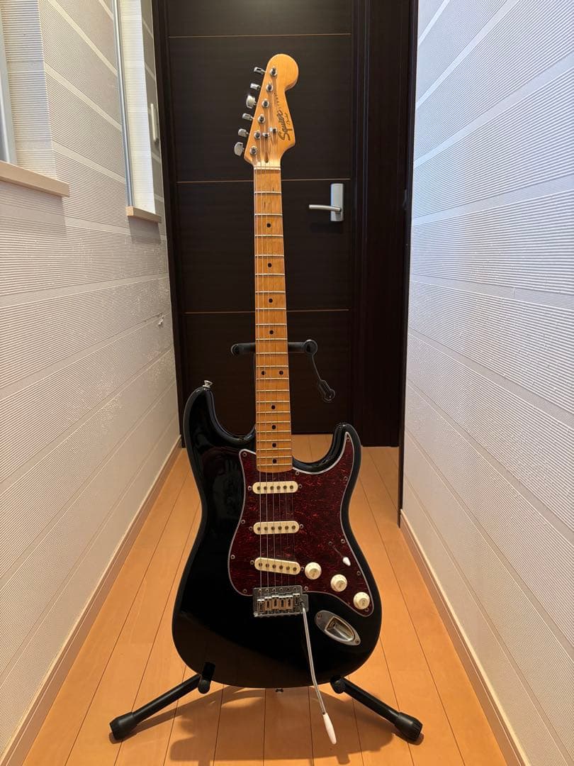 2000年代前半　Squier Stratocaster ブラック