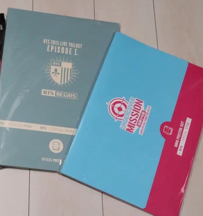 BTS【BEGINS【アンカバ　ミニポスター