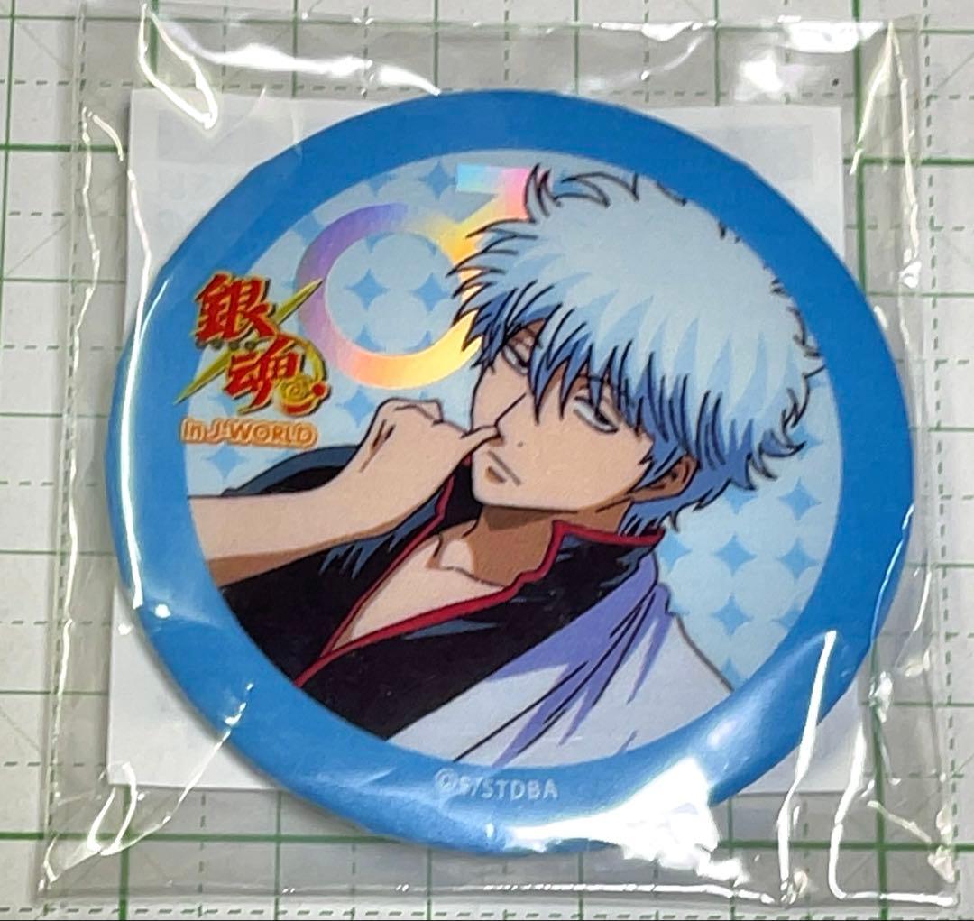 銀魂　性転換篇 J-WORLD 恋の銀魂神社　銀時　缶バッジ