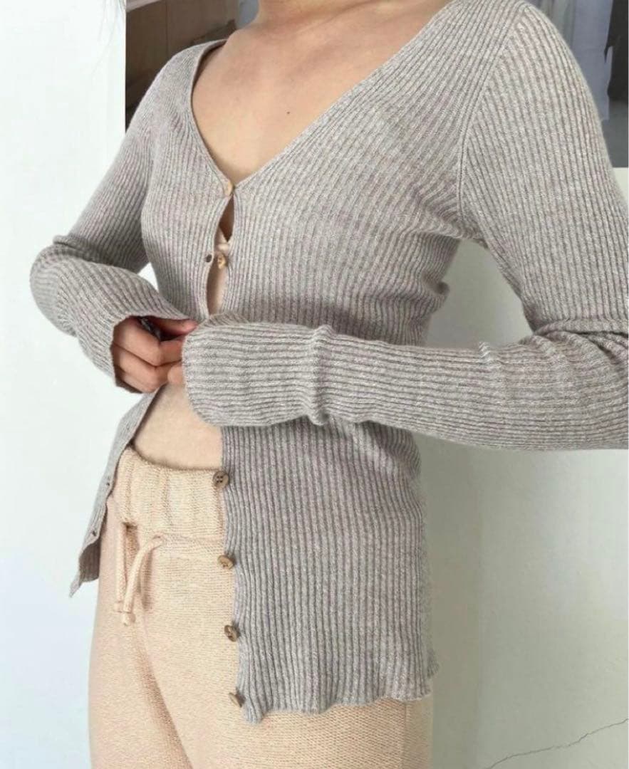 baserange loulou cardigan ベースレンジ カーディガン